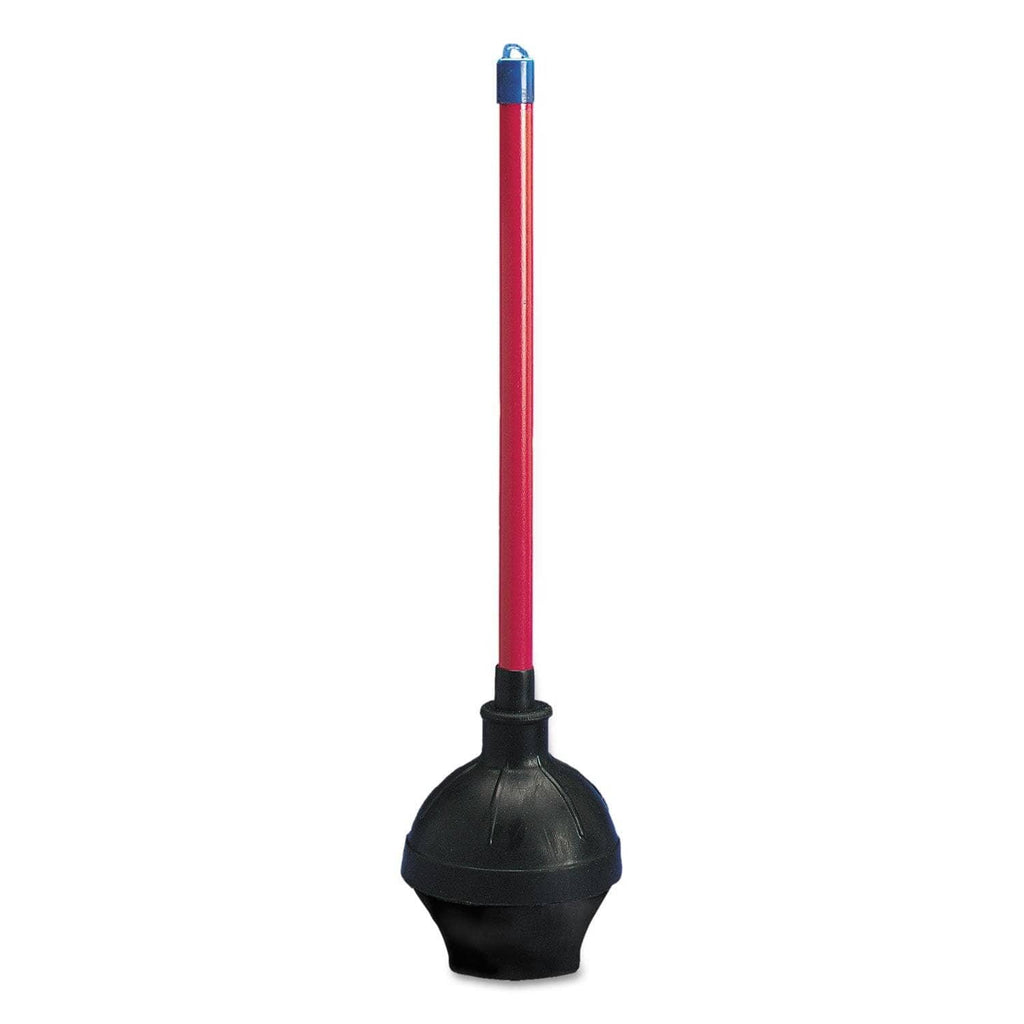 Plumb Craft Powerful, Heavy Duty Toilet Plunger, Black/White