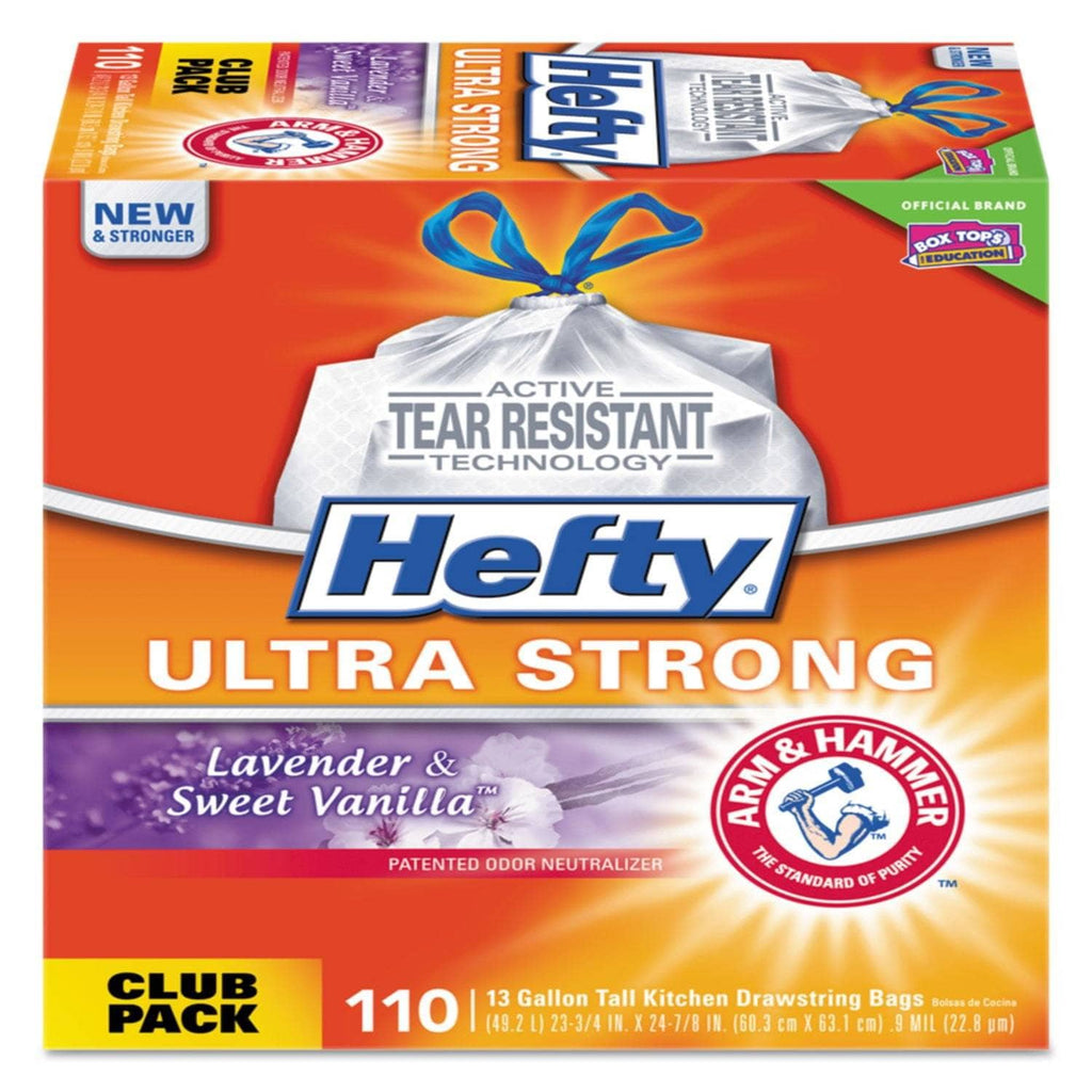 Hefty Ultra Strong Lavender & Sweet Vanilla Tall Kitchen