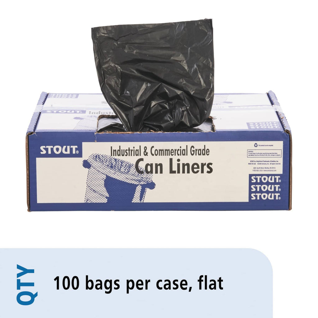 Commercial Can Liners, Plastic Can Liners & Industrial Trash Bags