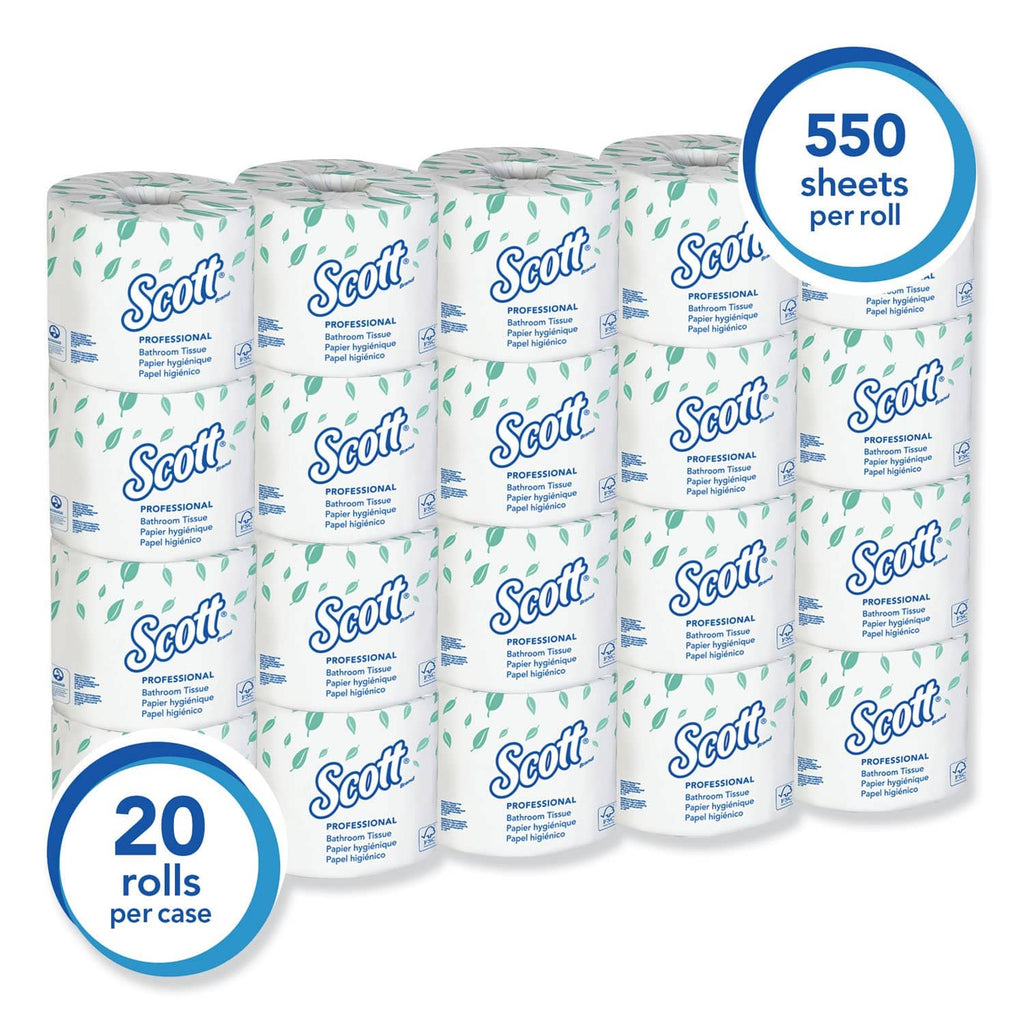 Scott Toilet Paper 80 Rolls/Case