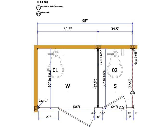 Bathroom Partitions Nationwide & Affordable - Partition Plus