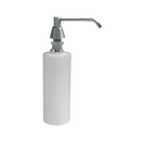ASI 0332-CD Commercial Liquid Soap Dispenser, Countertop Mounted, Manual-Push, Stainless Steel - 6" Spout Length