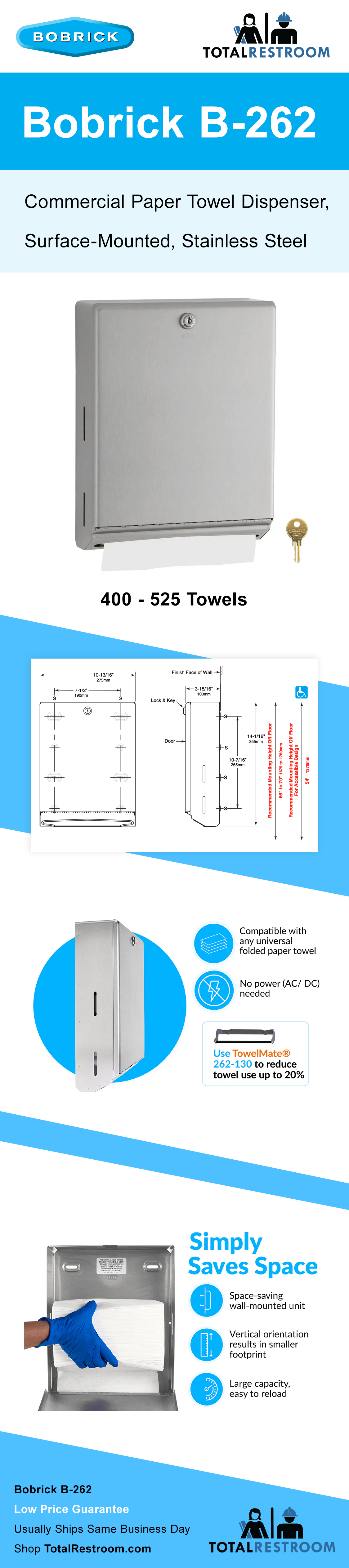 Bobrick-B-262-Commercial-Paper-Towel-Dispenser.png__PID:6f70bb67-871a-4adf-95d3-dd1a18586db5