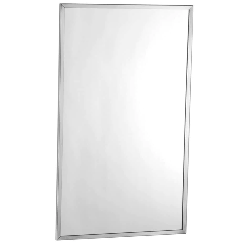 Bobrick B-165-1824 (18 x 24) Channel-Frame Mirror 18" x 24"