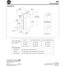 Bradley 344-100000 Commercial Restroom Waste Receptacle, 12 Gallon, Semi-Recessed-Mounted, 15-5/8" W x 29-1/8" H, 2" D, Stainless Steel