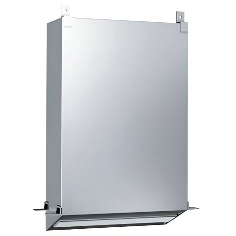 ASI 0439 Commercial Paper Towel Dispenser, Surface-Mounted, Stainless Steel