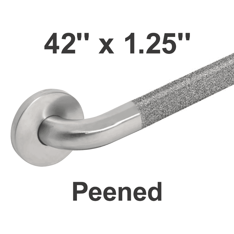 Bradley 8322-001420 (42 x 1.25) Commercial Grab Bar, 1-1/4" Diameter x 42" Length, Stainless Steel