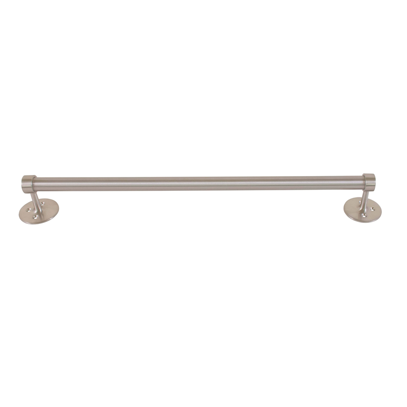 Bradley 908-24 Towel Bar, 1" Diameter x 24" Length, Stainless Steel