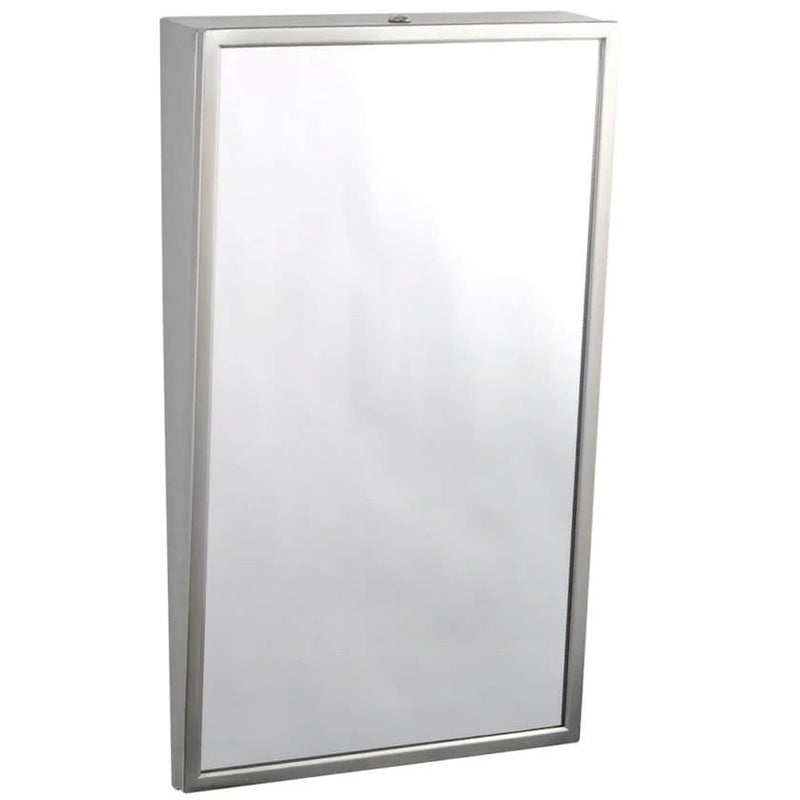 Bobrick B-293 1836 Fixed-Position Tilt Mirror 18x36