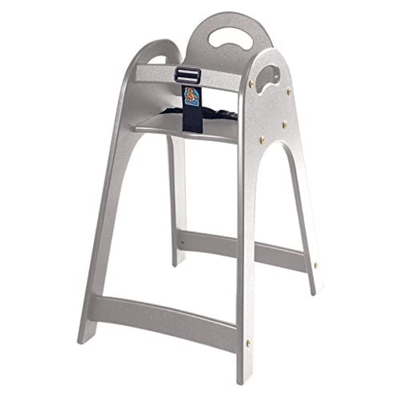 Koala Kare Designer High Chair (Grey) Knockdown High Chair - KB105-01-KD