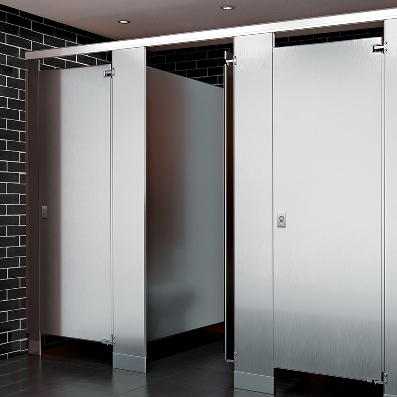 Restroom Stalls - Stainless Steel