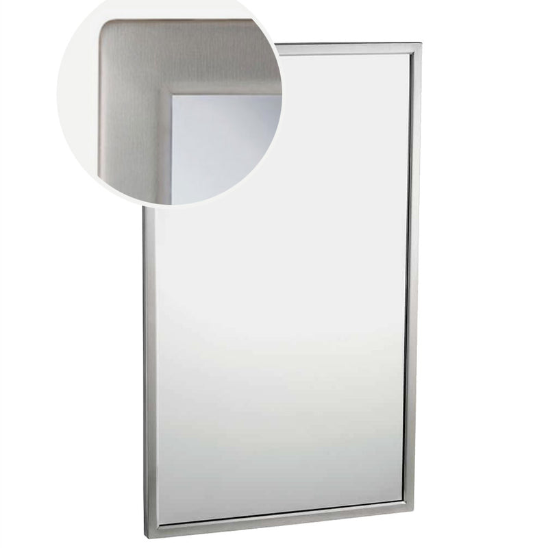 Bobrick B-290 1836 Welded-Frame Mirror 18x36