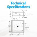 Bobrick B-505 Recessed Specimen Pass-Thru Cabinet