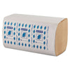 GEN Single-Fold Paper Towels, 1-Ply, Kraft, 9