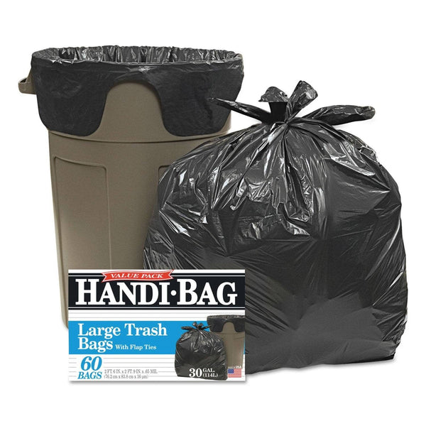 Medium Flap Tie Trash Bags