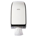 Scott Control Hygienic Bathroom Tissue Dispenser, 7.375 X 6.375 X 13 3/4, White - KCC40407 - TotalRestroom.com