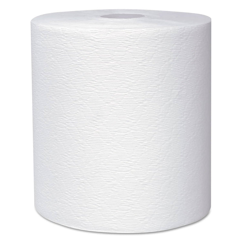 8 x 600' Scott® Essential™ Plus White Hard Wound Paper Towel Rolls 6  Rolls/Case