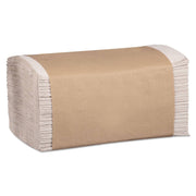 Marcal 100% Recycled Folded Paper Towels, 1-Ply, 8.62 X 10 1/4, Natural, 334/Pk,12Pk/Ct - MRCP600N - TotalRestroom.com