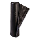 Interplast High-Density Commercial Can Liners, 45 Gal, 14 Microns, 48" X 40", Black, 250/Carton - IBSS404814K - TotalRestroom.com