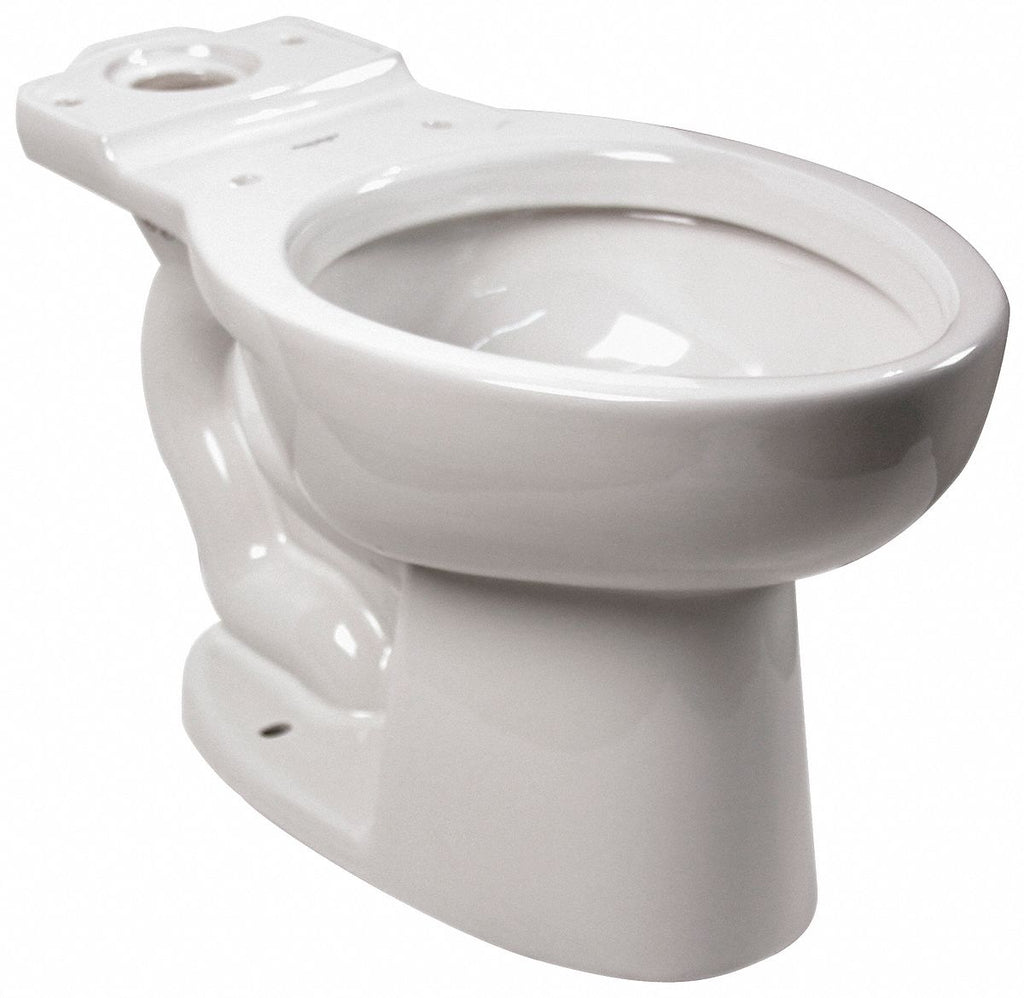 American Standard Elongated, Floor, Pressure Assist Tank, Toilet Bowl ...