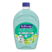 Softsoap Antibacterial Liquid Hand Soap Refills, Fresh, 50 Oz, Green, 6/Carton - CPC45991 - TotalRestroom.com