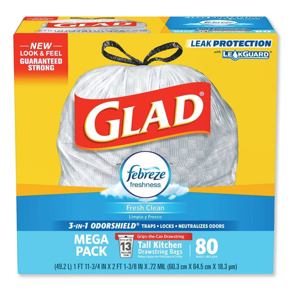 Shop Glad Glad Trash Bags featuring Febreze Fresh Clean Scent in