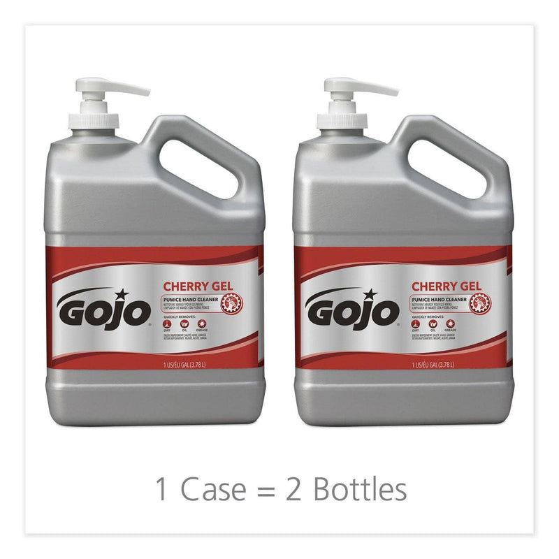 Gojo Cherry Gel Pumice Hand Cleaner, Cherry, 1Gal - GOJ235802EA - TotalRestroom.com