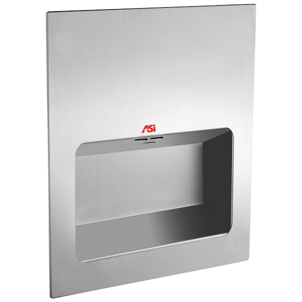 ASI 0135-1 Automatic Hand Dryer, 110-120 Volt, Recessed-Mounted, Stainless Steel