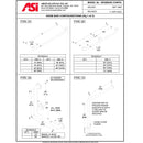 ASI 3801-18-41 Snap Flange (1-1/2" O.D) - Matte Black - Straight Grab Bar, 18”