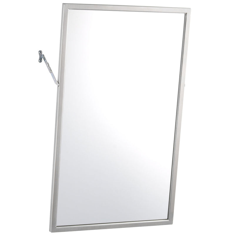 Bobrick B-294 1830 Angle-Frame Two Position Tilt Mirror | TotalRestroom.com