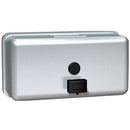 ASI 0345 Commercial Liquid Soap Dispenser, Surface-Mounted, Manual-Push, Stainless Steel - 40 Oz - TotalRestroom.com