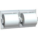 ASI 74022-BSM-D Commercial Toilet Paper Dispenser, Surface-Mounted, Stainless Steel w/ Bright-Polished Finish - TotalRestroom.com