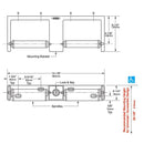 Bobrick B-27460 Commercial Double Roll Toilet Paper Dispenser, Surface-Mounted, Metal - TotalRestroom.com