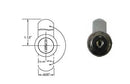 Bobrick 3706-175 Door Lock & Key Cat-118 Repair Part