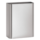 Bradley 357-35 Commercial Restroom Waste Receptacle, 6.5 Gallon, Surface-Mounted, 14" W x 18" H, 6" D, Stainless Steel