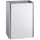 Bradley 355-00 Commercial Restroom Waste Receptacle, 20.6 Gallon, Surface-Mounted, 18" W x 23" H, 11.5" D, Stainless Steel