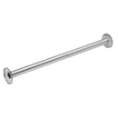 Bradley 9531-060000 Industrial Shower Curtain Rod, 60" Length, Stainless Steel