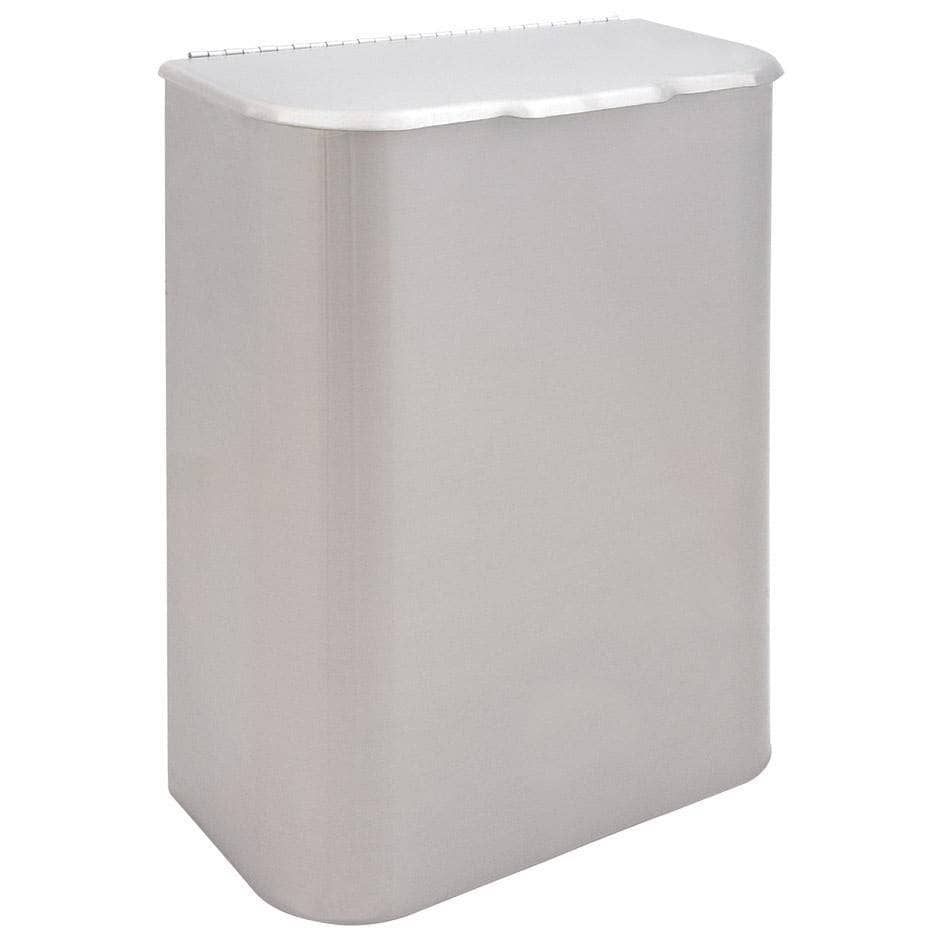 Bradley BX-4781-11 Commercial Restroom Sanitary Napkin Disposal, Surface-Mounted, Stainless Steel - TotalRestroom.com