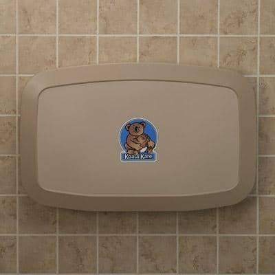 Koala Kare KB200-11 Horizontal Baby Changing Station, Wall-Mounted, Earth - TotalRestroom.com