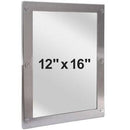 Bradley SA01-200001 Security Mirror, 10" W x 12" H, Front Mounted, Plexiglas - TotalRestroom.com