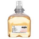 Gojo TFX Touch Free Automatic Soap Dispenser, Foam, Brushed Metallic, Includes 2PK Antibacterial Refills - TotalRestroom.com