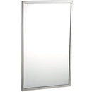 Bobrick B-290-2430 (24 x 30) Welded-Frame Mirror 24"W x 30" H (24"W x 30"H)