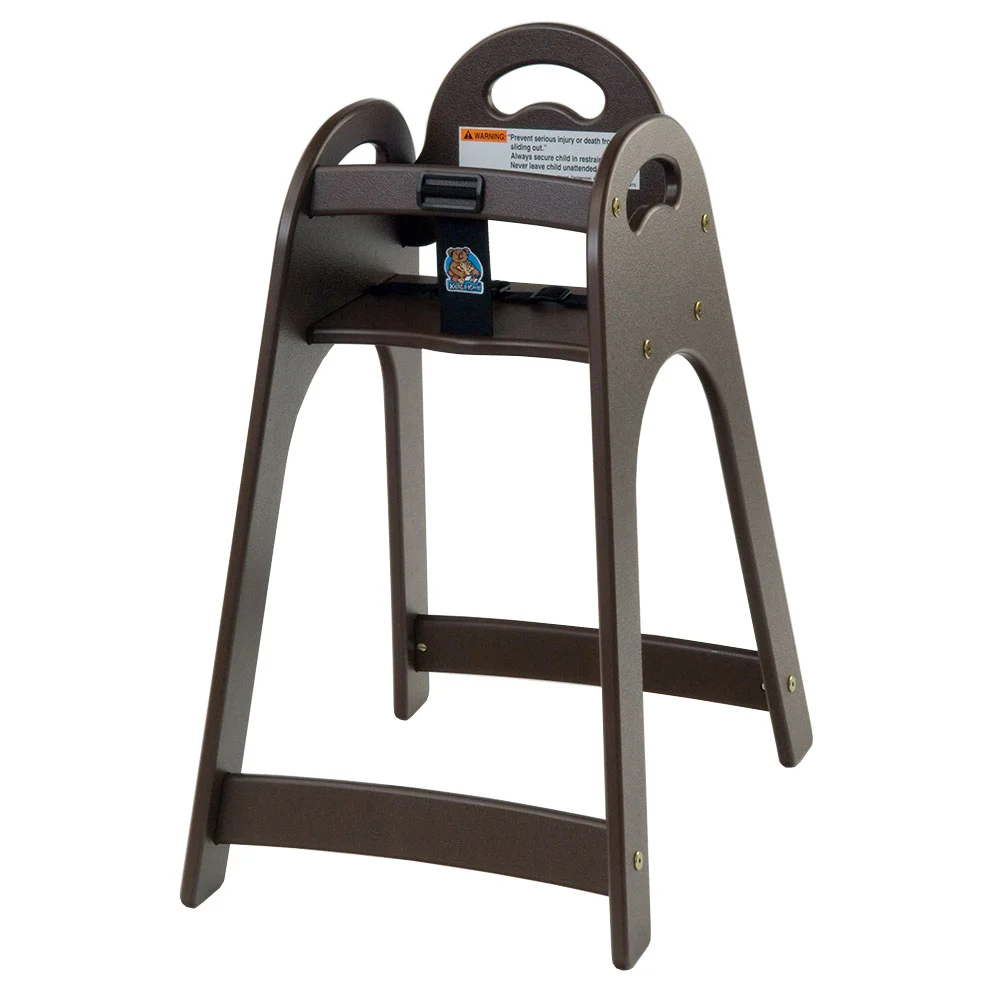 Koala Kare Designer High Chair (Brown) Knockdown High Chair - KB105-09-KD