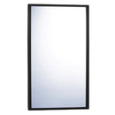 Bobrick 290.MBLK (18 x 30) 290 Mirror Matte Black 18"W x 30"H