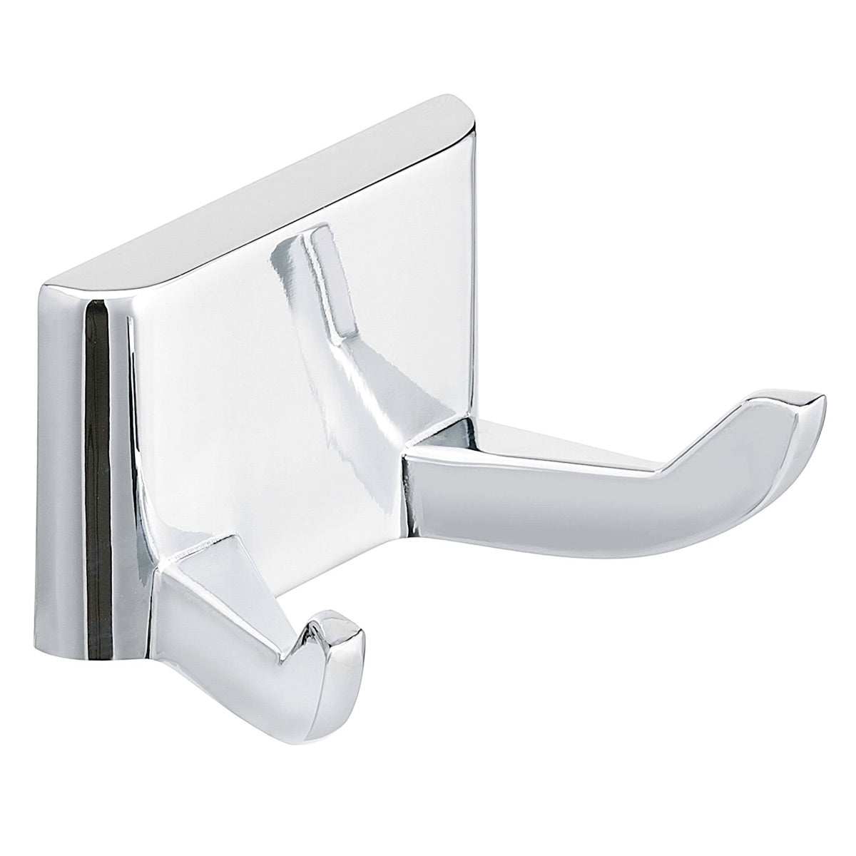 Bradley 932-00 Double Robe Hook Zamak w/ Chrome Finish