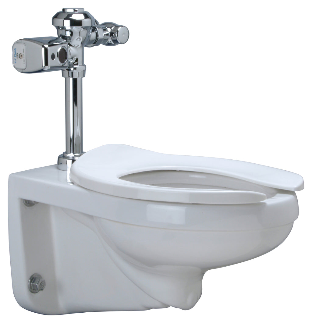 Zurn Z.WC3.S Zurn One Sensor Wall Hung Toilet System with 1.1 GPF ...