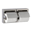 Bobrick B-6999 Commercial Toilet Paper Dispenser w/ Hood, Surface-Mounted, Stainless Steel w/ Bright-Polished Finish